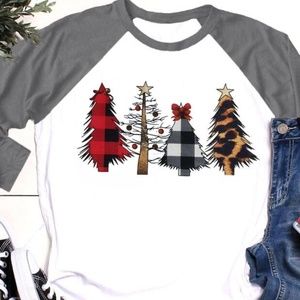 Christmas tree shirt